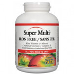 Natural Factors Super Multi Iron Free 180 Tablets