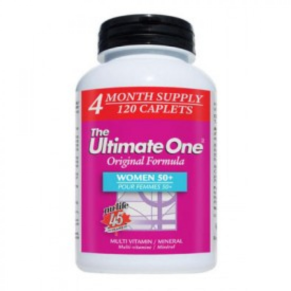 Nu-Life The Ultimate One 50+ Women Multivitamin 120 Caplets