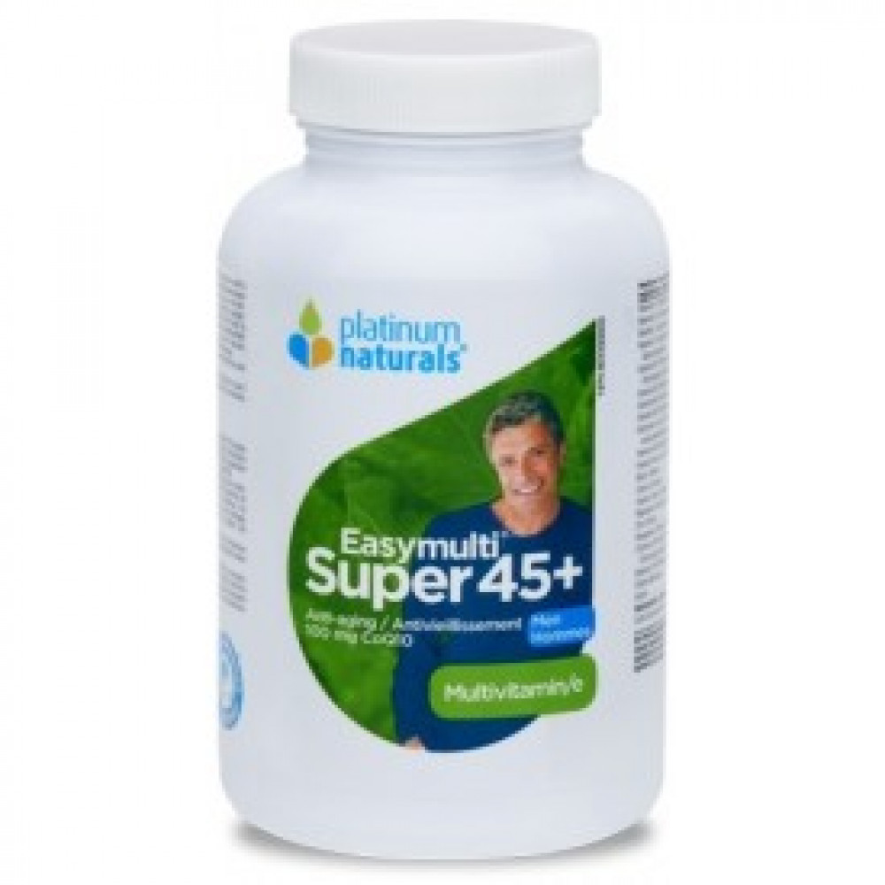 Platinum Naturals Super Easy Multi Men 45+ 120 Softgels